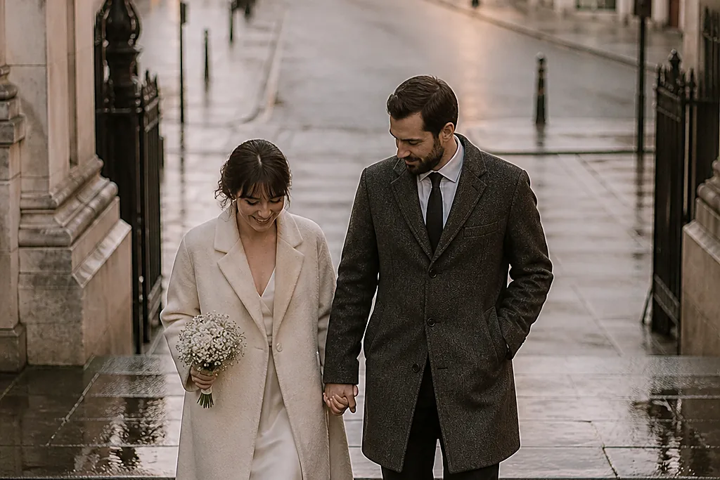 Married at eight in the morning